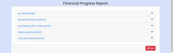 Financial Progress Report