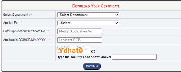 Download Your Certificate