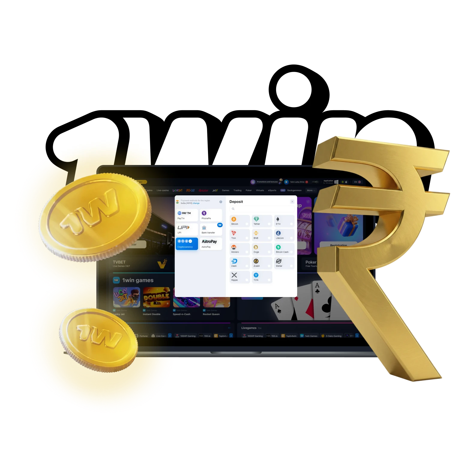 Learn how to make a deposit at 1win and get a welcome bonus.